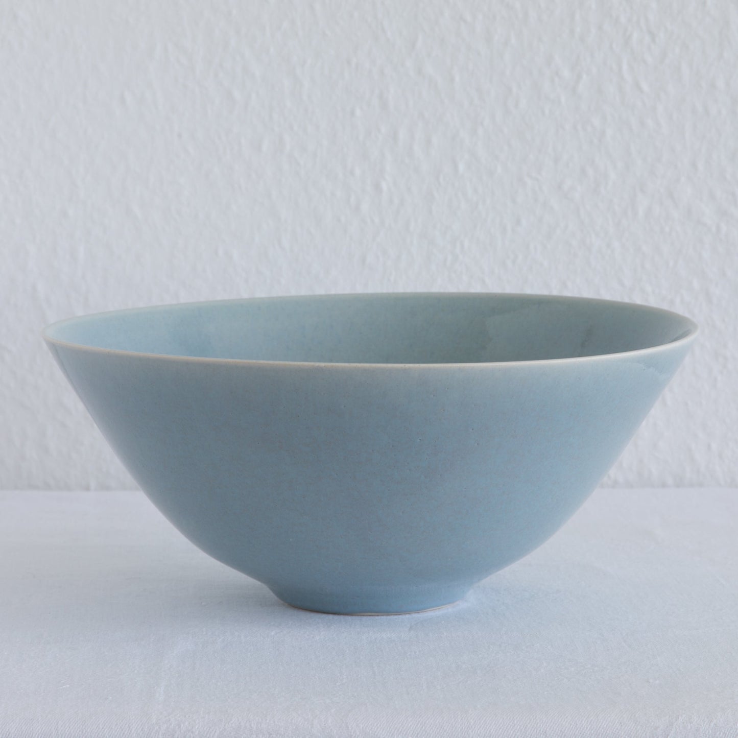 ÅSE RISE Studio Contemporary Light Blue Glazed Stoneware Bowl Mollaris.com