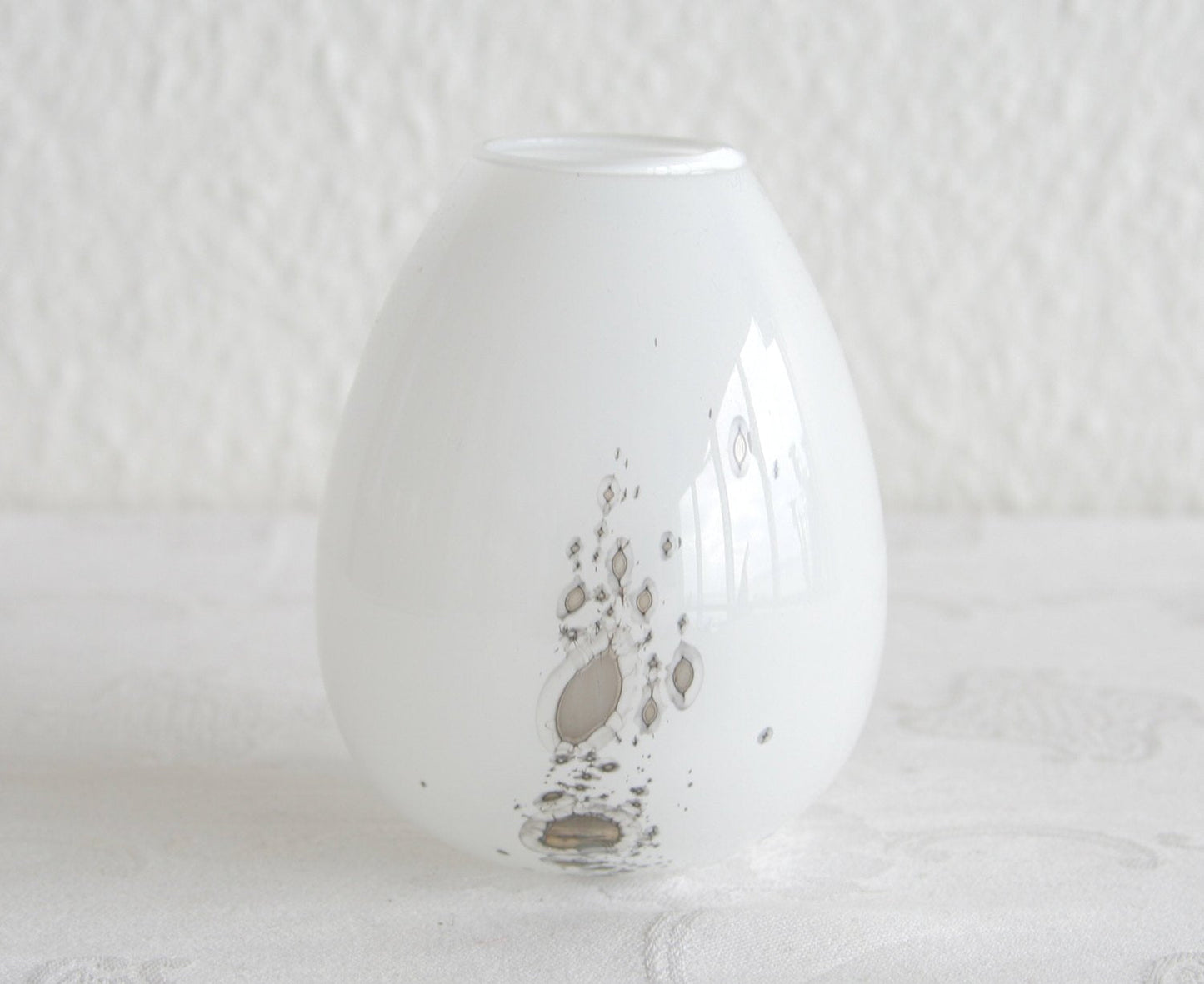 BJÖRN WECKSTRÖM Nuutajärvi Notsjö FORTUNA Teardrop Glass Vase Mollaris.com 