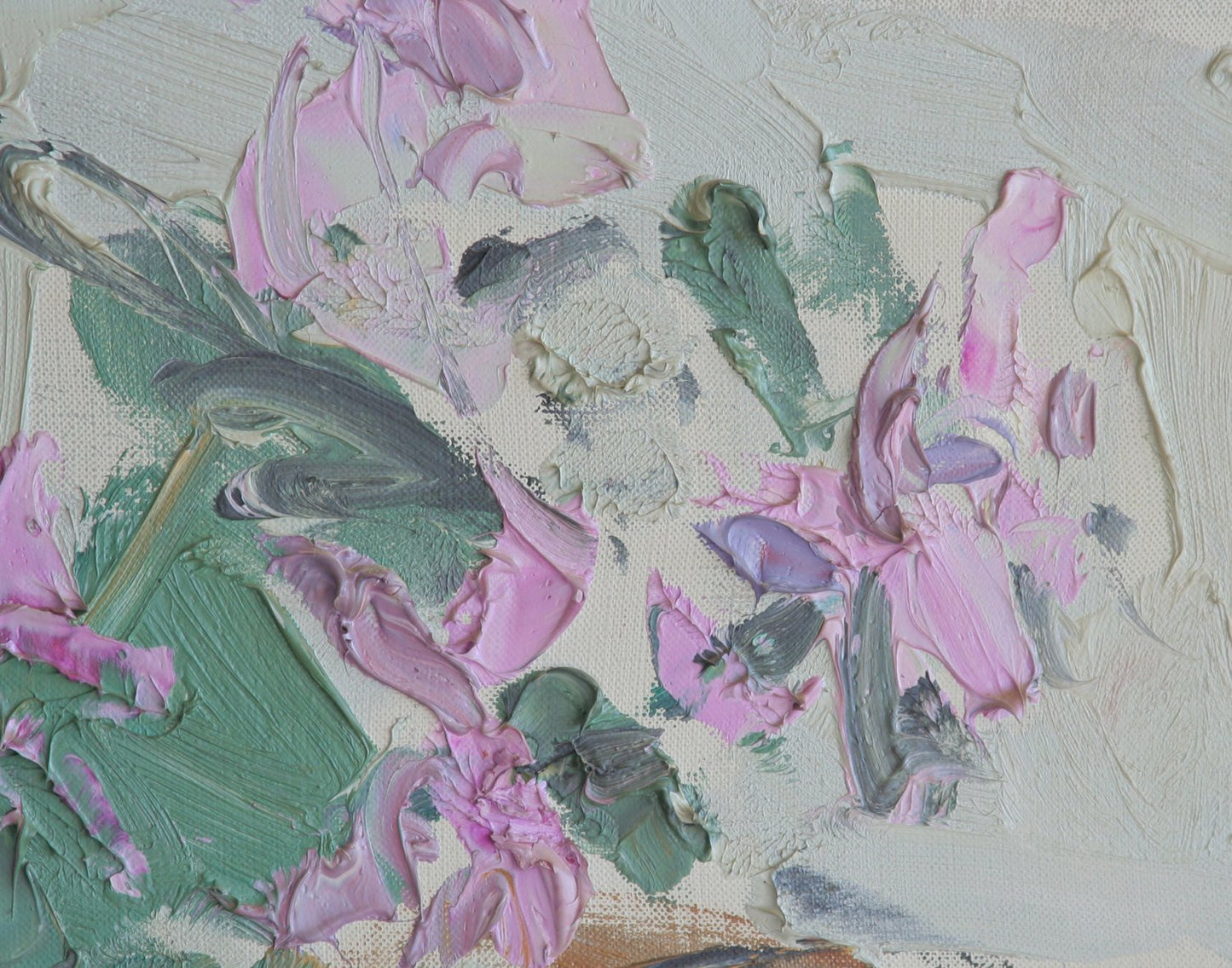 BØRGE BOKKENHEUSER Impressionist Still Life with Flowers and Fruit Painting Mollaris.com