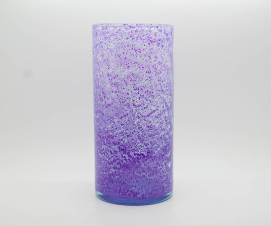 Ekenäs JOHN ORWAR LAKE Purple Speckled Glass Vase Mollaris.com