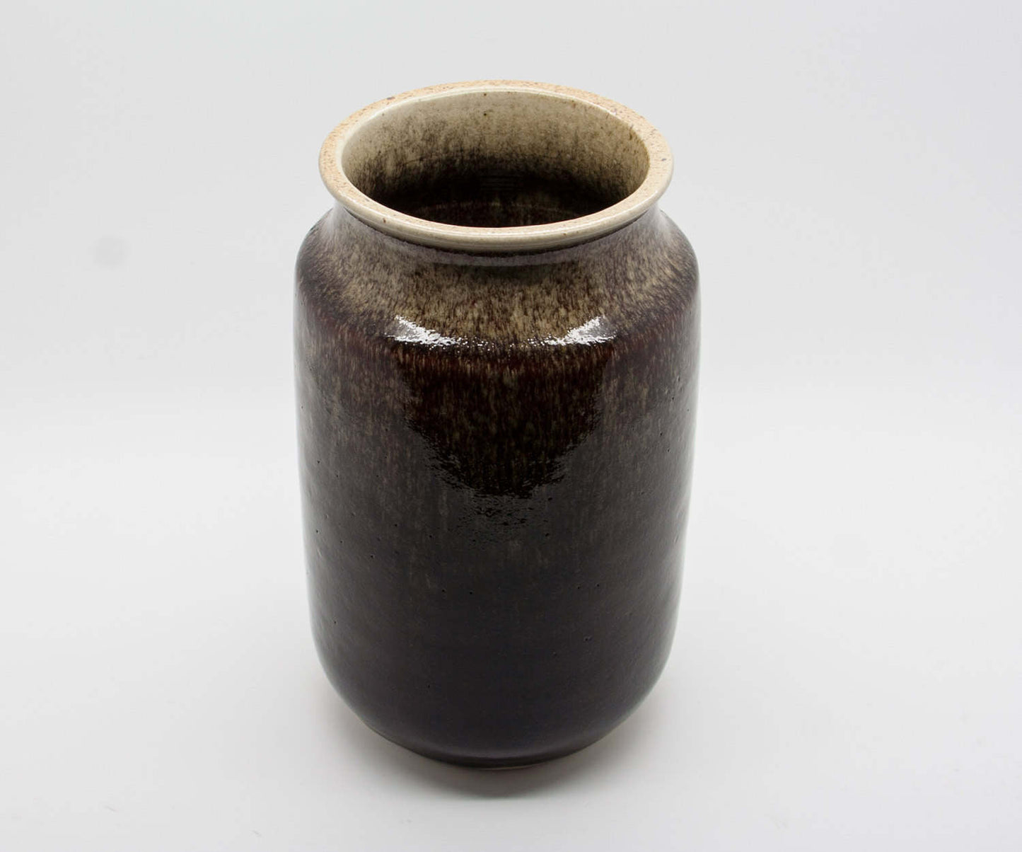 HENNING NILSSON Höganäs Harefur Glazed Stoneware Vase Mollaris.com