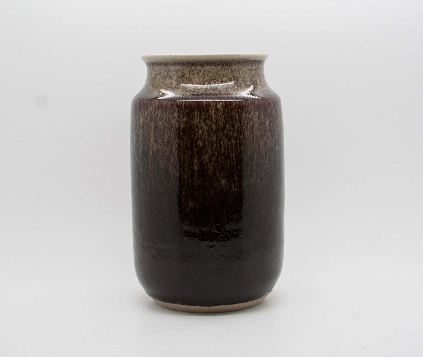 HENNING NILSSON Höganäs Harefur Glazed Stoneware Vase Mollaris.com