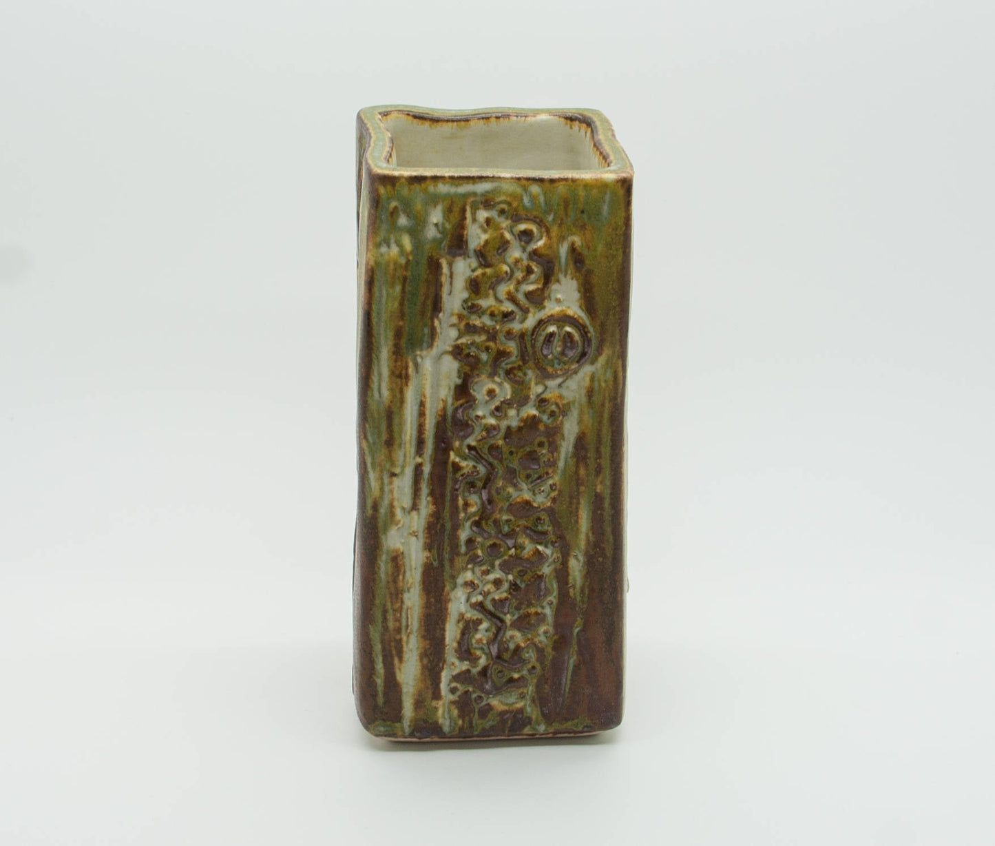 JØRGEN MOGENSEN Organic Studio Pottery Ceramic Stoneware Vase Mollaris.com