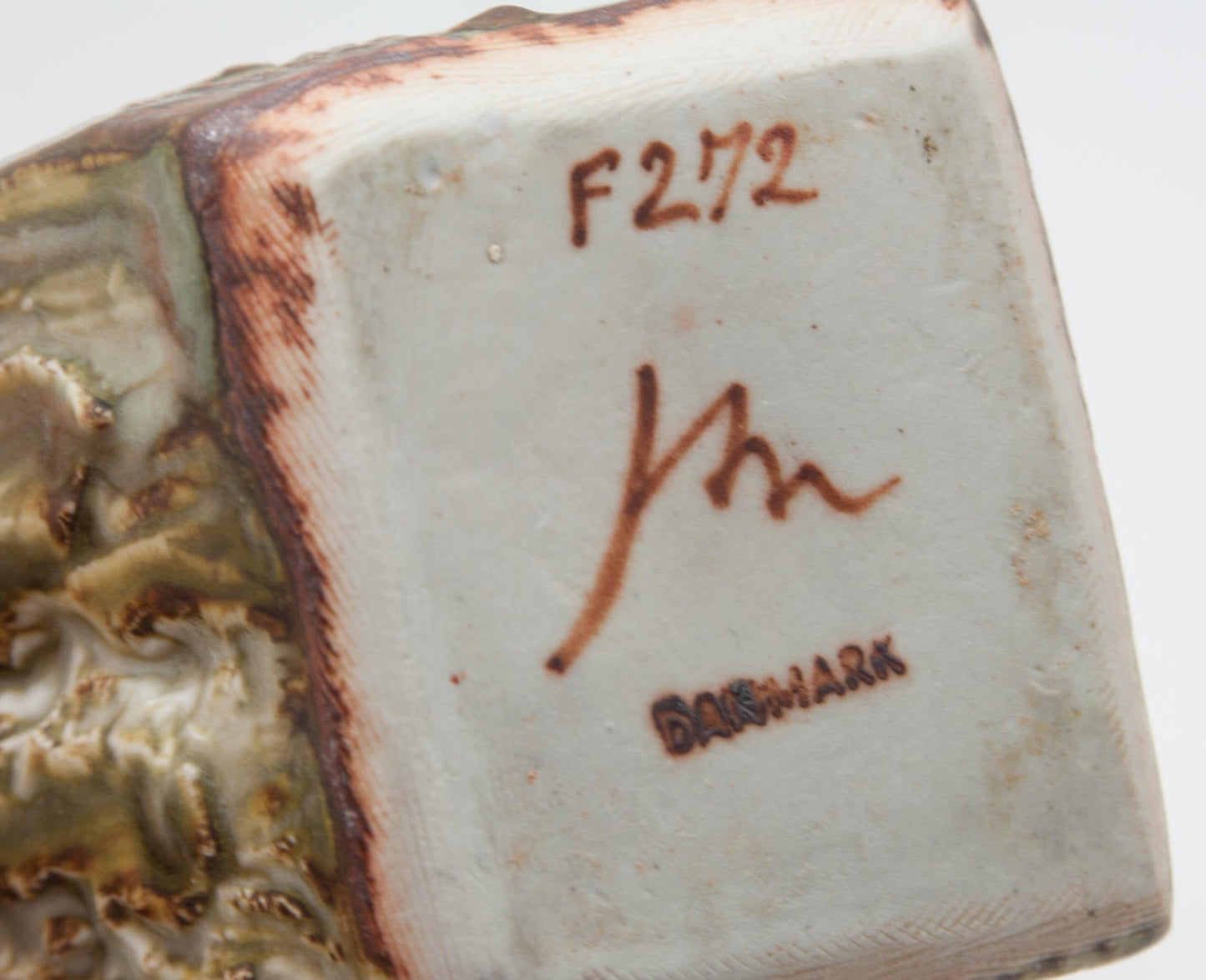 JØRGEN MOGENSEN Organic Studio Pottery Ceramic Stoneware Vase Mollaris.com