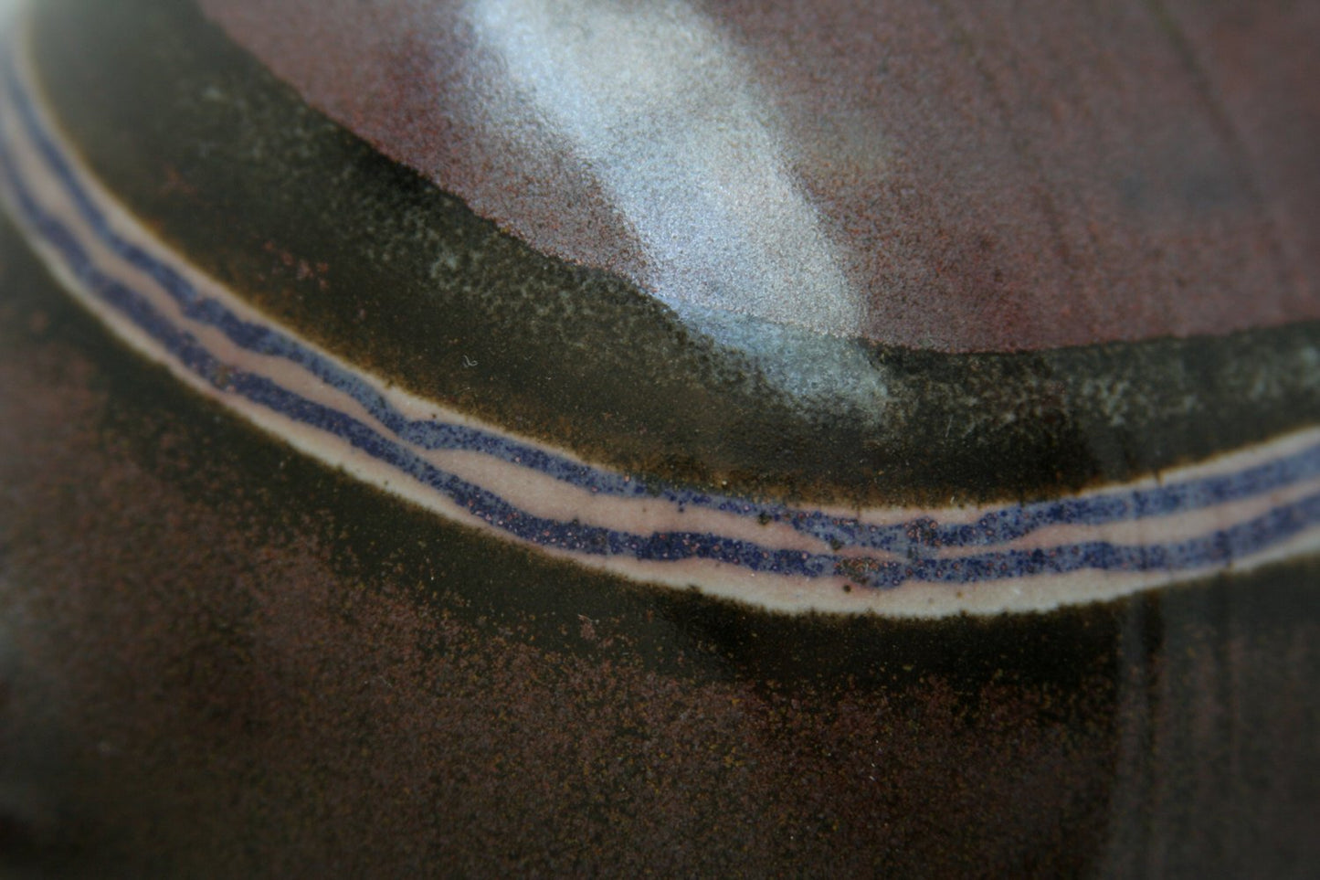 JANE BAILEY Decorated Brown Glazed Table Lamp Mollaris.com