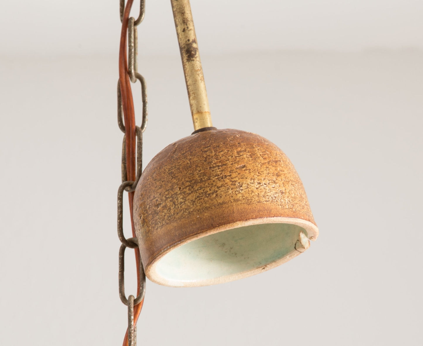 JETTE HELLERØE Large Abstract Decorated Ceramic Pendant Light Mollaris.com