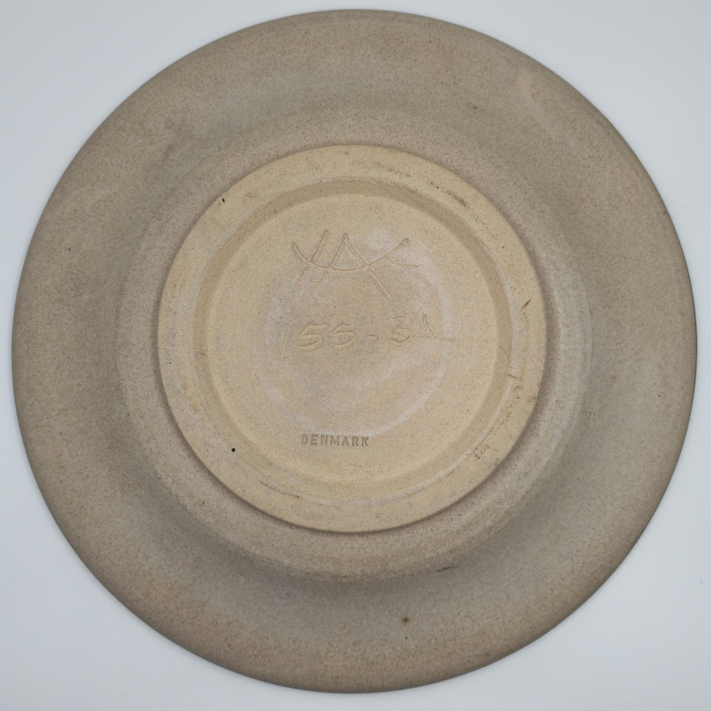 KÄHLER Marie Bønløkke Large Abstract Decorated Stoneware Dish Mollaris.com