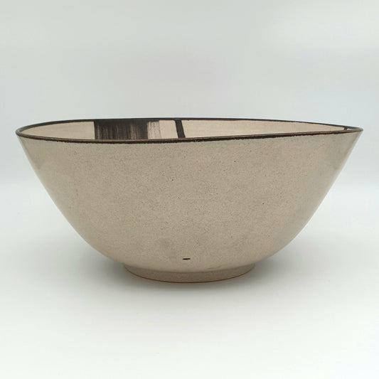 KÄHLER Marie Bønløkke Large Abstract Decorated Stoneware Fruit Bowl Mollaris.com