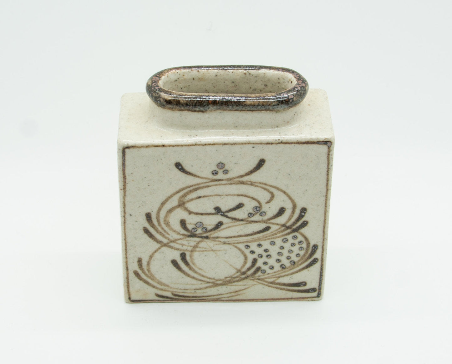 KÄHLER Nils Kahler Small Decorated Ceramic Vase Mollaris.com