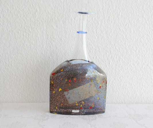 Kosta Boda BERTIL VALLIEN Large Satellite Bottle Glass Vase Mollaris.com
