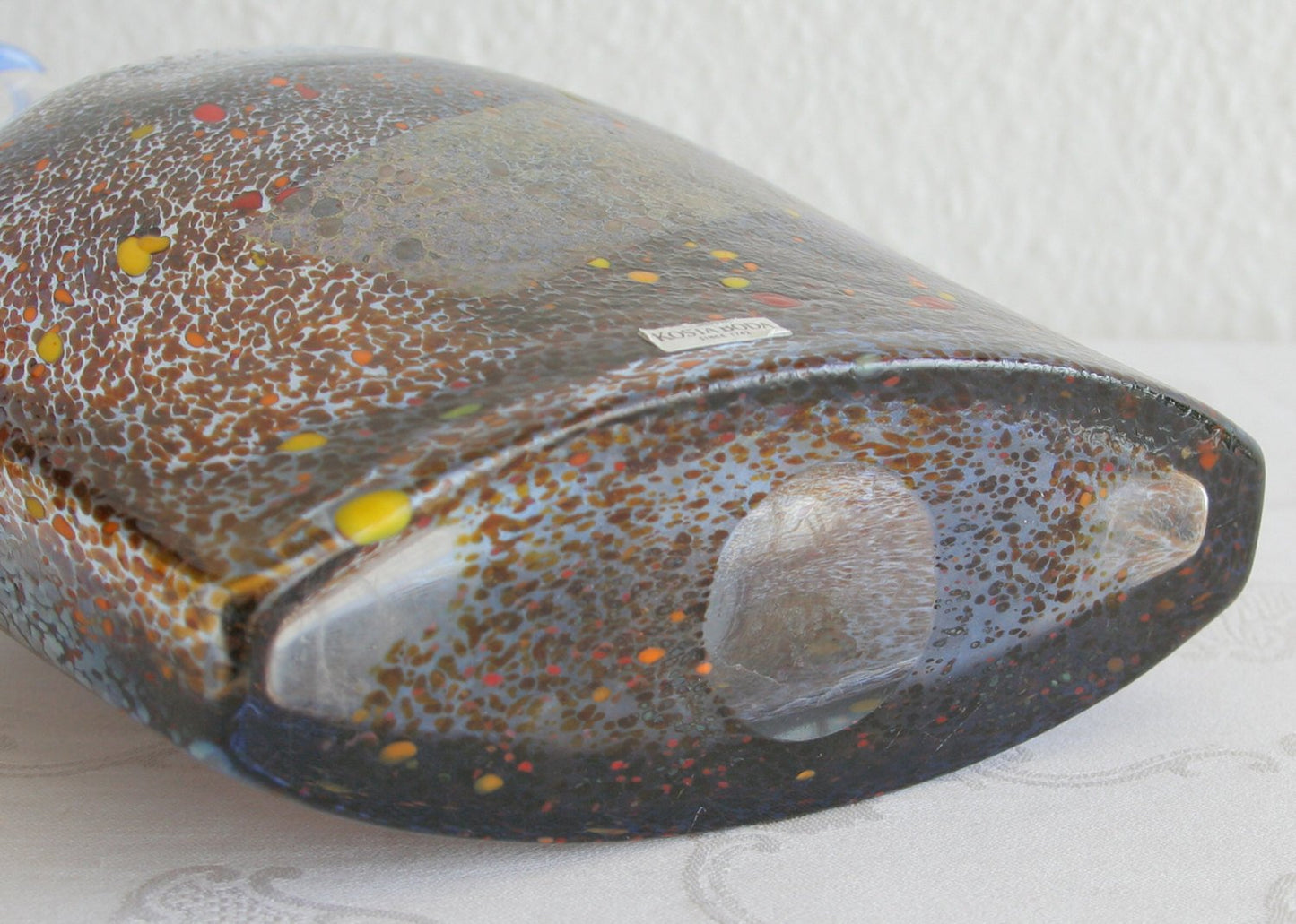 Kosta Boda BERTIL VALLIEN Large Satellite Bottle Glass Vase Mollaris.com