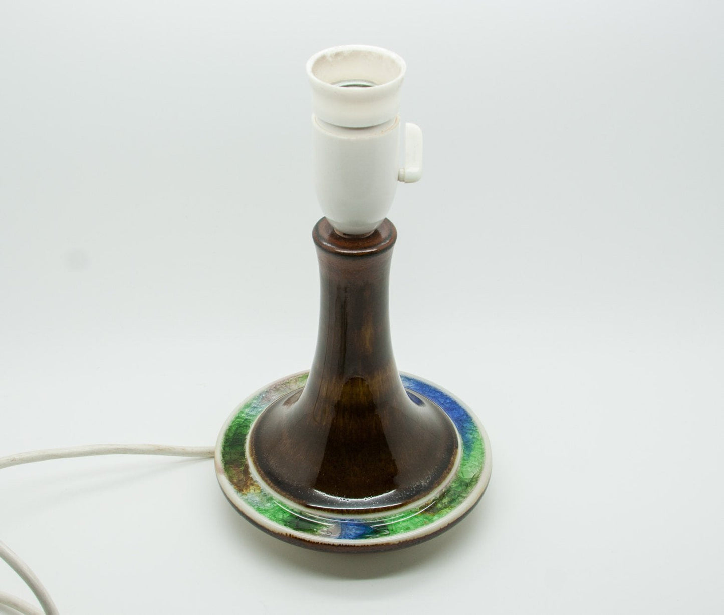 METTE LØKKE STIIL Multicolor Glazed Stoneware Table Lamp Mollaris.com
