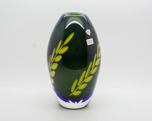Orrefors HERMANN WINTERSTELLER Glasatelje Graal Glass Vase Mollaris.com