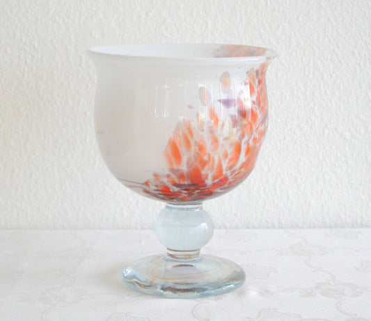 PER LÜTKEN Holmegaard CASCADE Large Stemmed Glass Bowl Mollaris.com