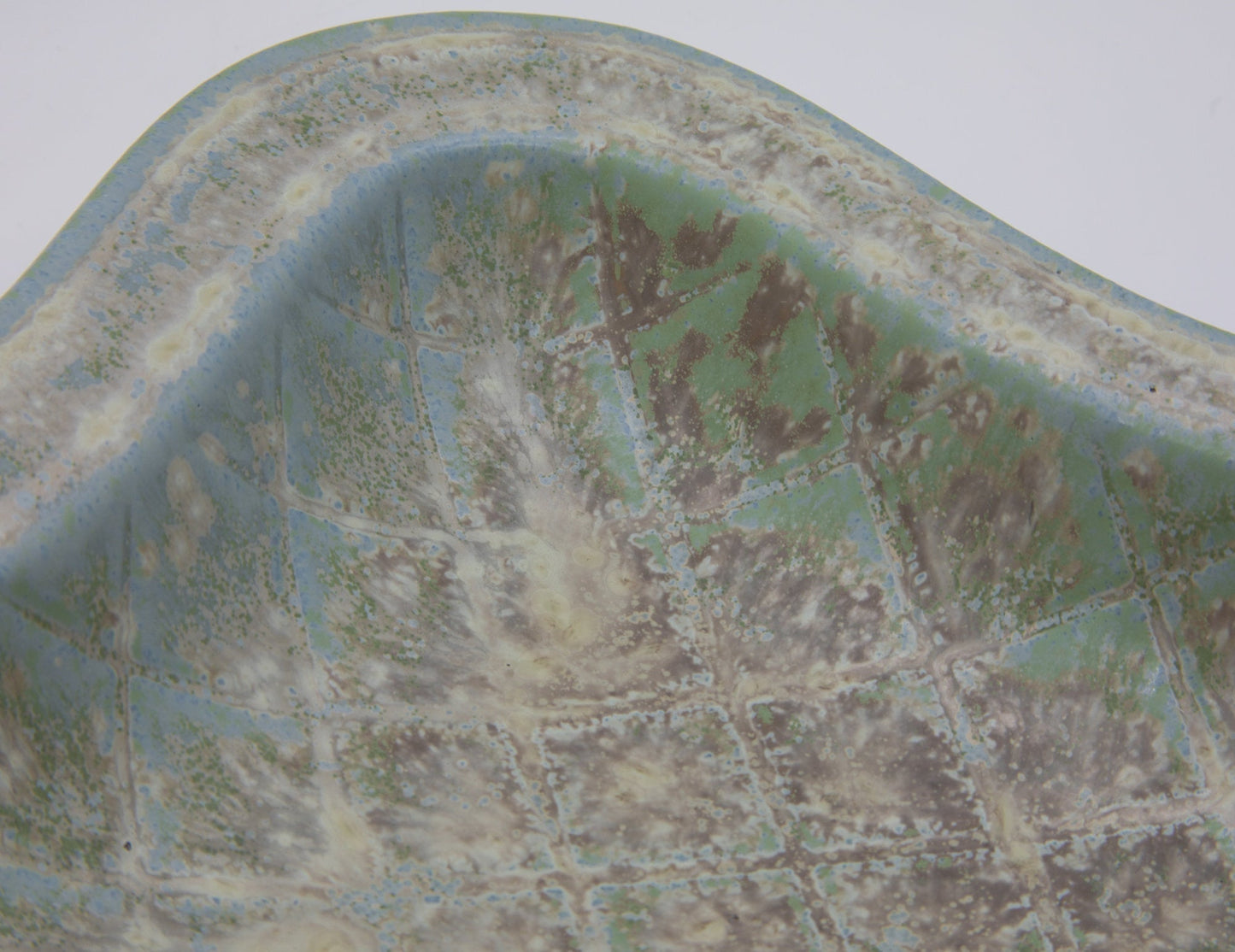 Rörstrand GUNNAR NYLUND Green Crystal Glazed Stoneware Tray Mollaris.com