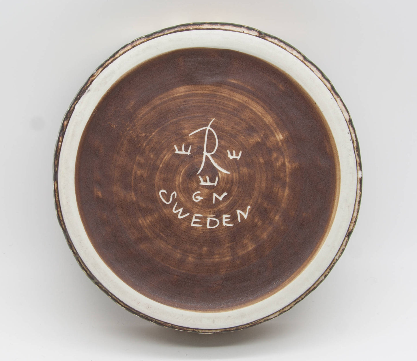 Rörstrand GUNNAR NYLUND Small RUBUS Brownish Harefur Stoneware Bowl Mollaris.com
