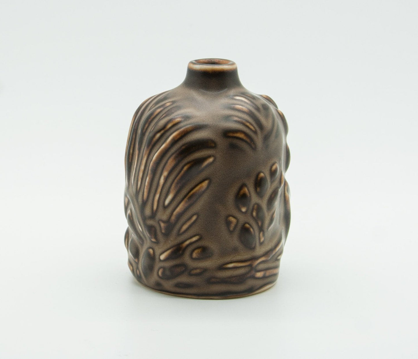 Royal Copenhagen AXEL SALTO Small Sung Glazed Stoneware Vase Mollaris.com