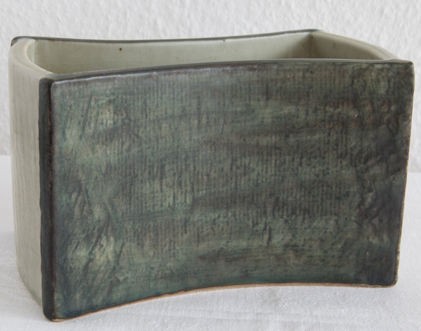 Royal Copenhagen EVA STÆHR NIELSEN Abstact Rectangular Stoneware Vase Mollaris.com