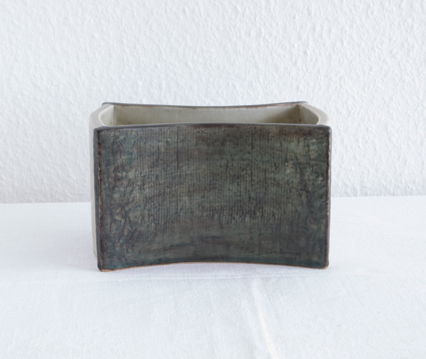 Royal Copenhagen EVA STÆHR NIELSEN Abstact Rectangular Stoneware Vase Mollaris.com