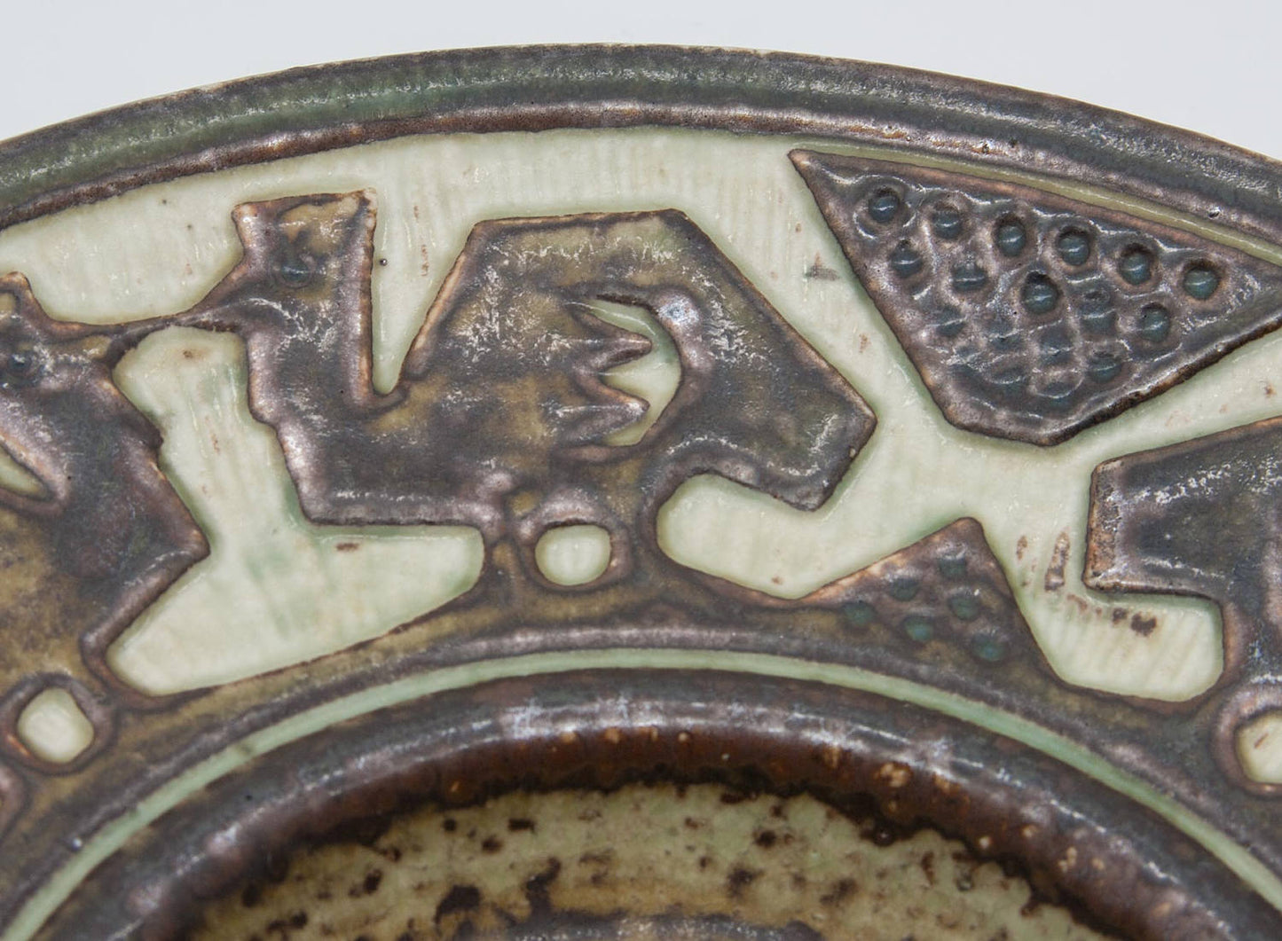 Royal Copenhagen JØRGEN MOGENSEN Large Sung Glazed Stoneware Bowl Dish Mollaris.com
