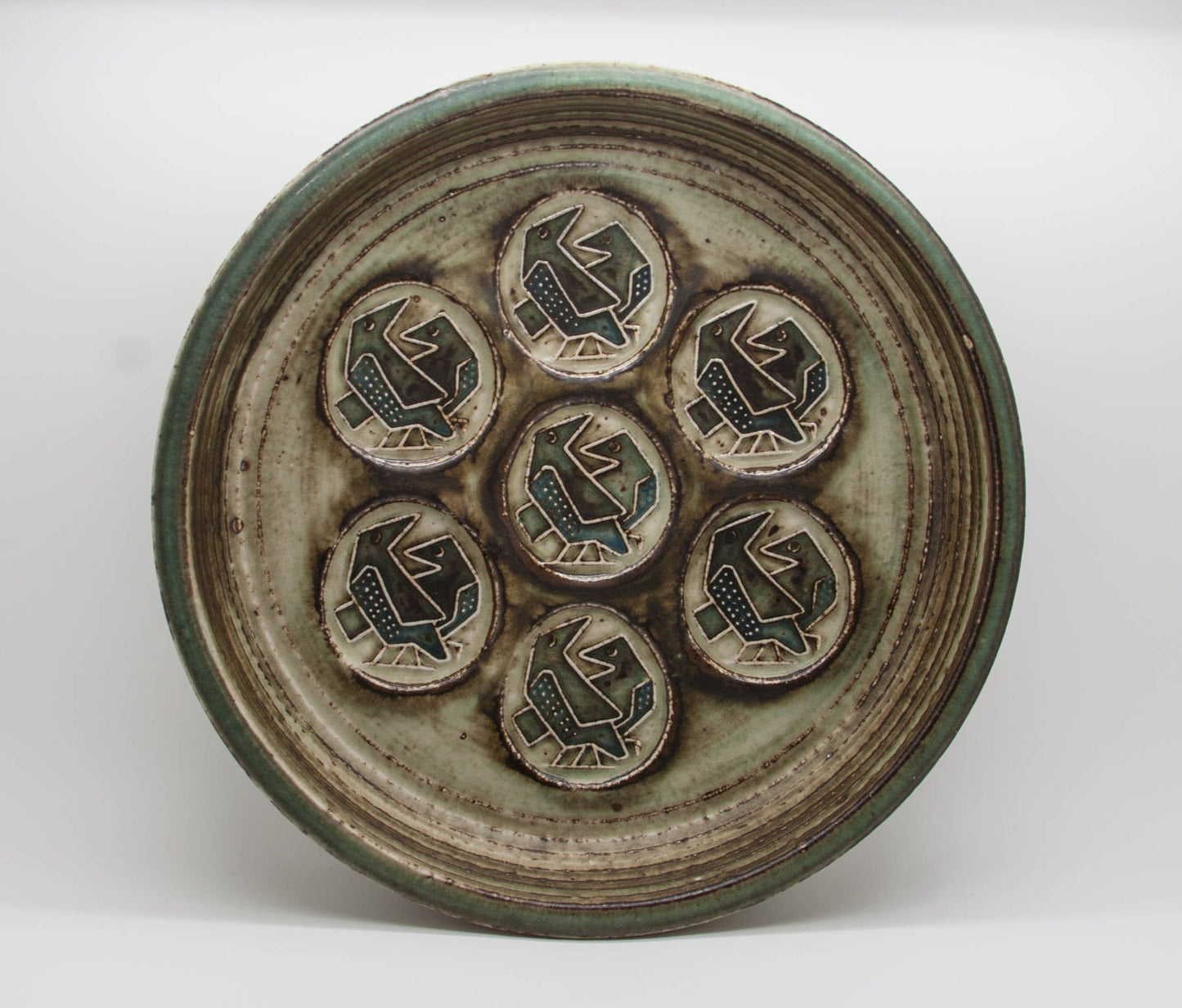 Royal Copenhagen JØRGEN MOGENSEN Sung Glazed Stoneware Bowl Dish Mollaris.com