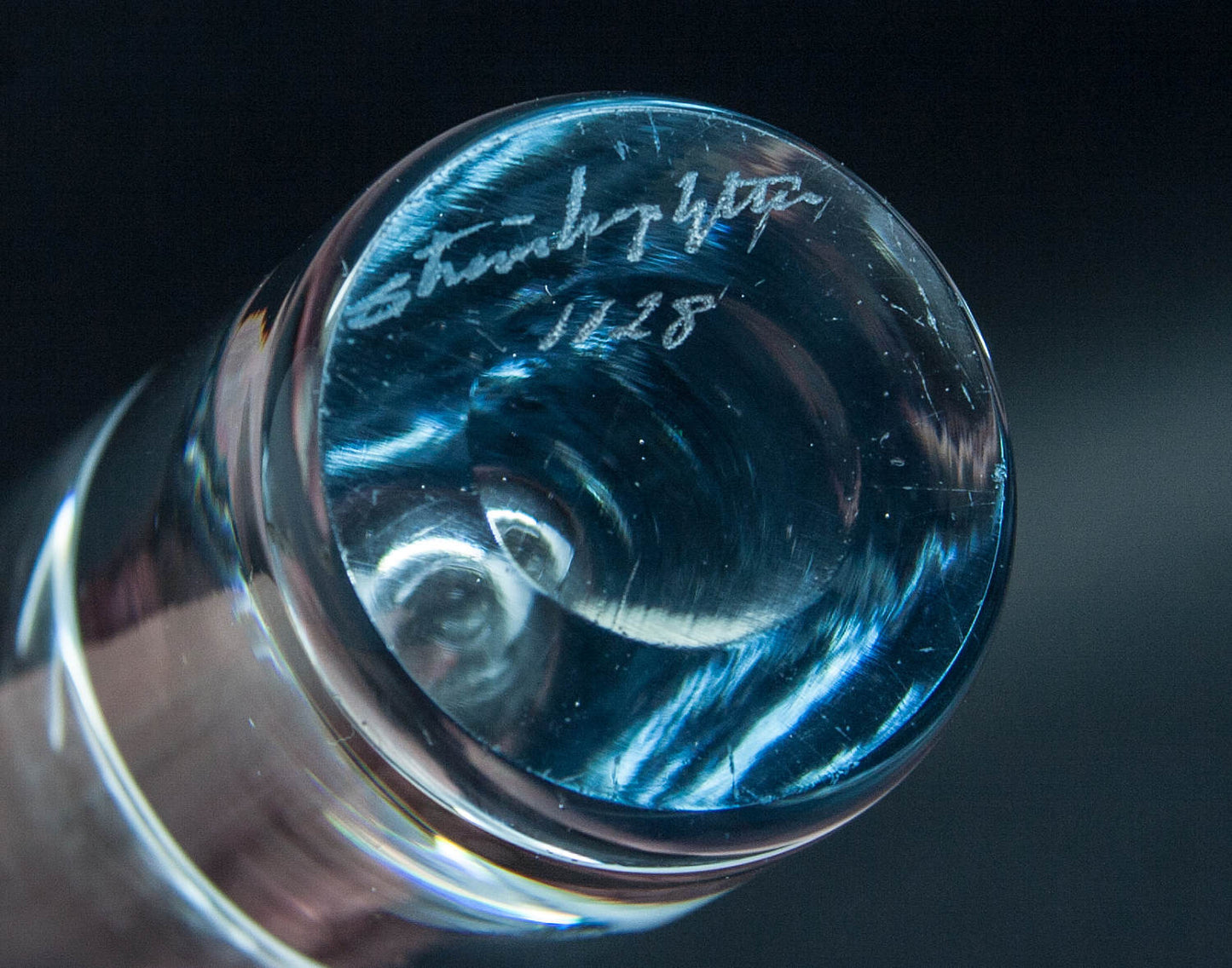 STRÖMBERGSHYTTAN Small Sputnik Glass Vase Mollaris.com