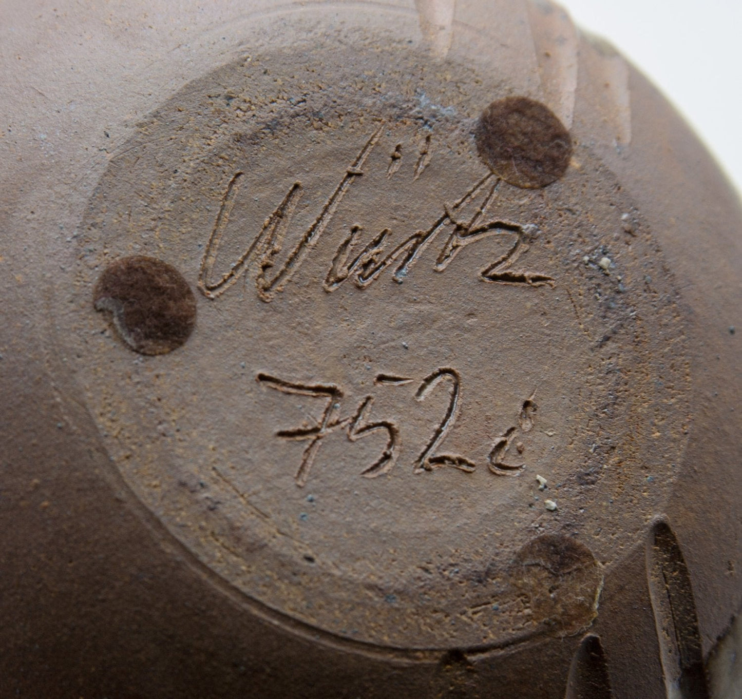 WÜRTZ Ceramics Brown Glazed Stoneware Vase Mollaris.com