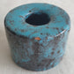 2 x ARN for Raymor Turquoise Black Glazed Studio Ceramic Candle Holders Mollaris.com 
