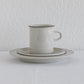 6 x Arabia RICHARD LINDH Tableware FENNICA Stoneware Coffee Cup + Saucer + Dessert Plate Set Mollaris.com 