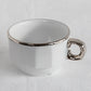 6 x Pillivuyt Bistro Tableware Porcelain Coffee Cup + Saucer Mollaris.com 