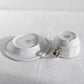 6 x Pillivuyt Bistro Tableware Porcelain Coffee Cup + Saucer Mollaris.com 
