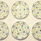 6 x Royal Copenhagen BLUE FLUTED FULL LACE Porcelain Dessert Plates #1088 Mollaris.com 