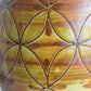 AKSEL SIGVALD NIELSEN Knabstrup Geometric Patterned Yellow Orange Glazed Ceramic Floor Vase Mollaris.com 