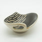 AKSEL SIGVALD NIELSEN White & Black Abstract Decorated Ceramic Tray Mollaris.com 