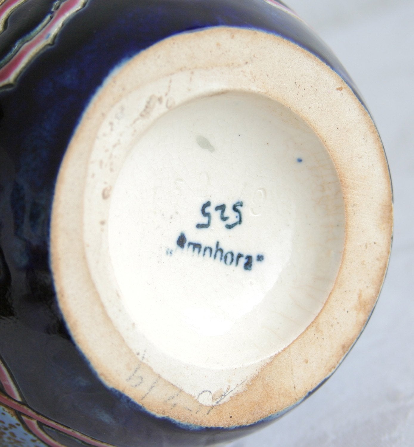 AMPHORA Floral Ceramic Vase Mollaris.com 