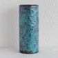 ARN for Raymor Turquoise Black Glazed Cylindrical Ceramic Vase Mollaris.com 