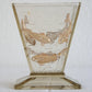 Aquarium Gilted Moulded Fish Glass Vase Mollaris.com 