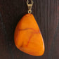 BALTIC AMBER Butterscotch Egg Yolk 20 gr Pendant on 14K Solid Gold (585) Chain Mollaris.com 