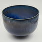 BIRTHE SAHL Large Blue Crystal Glazed Stoneware Fruit Bowl Mollaris.com 
