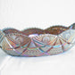 BROCKWITZ Carnival Glass Blue NORTHERN LIGHTS Jardiniere Mollaris.com 