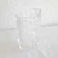 BROCKWITZ Rose Garden Clear Small Glass Letter Vase Mollaris.com 