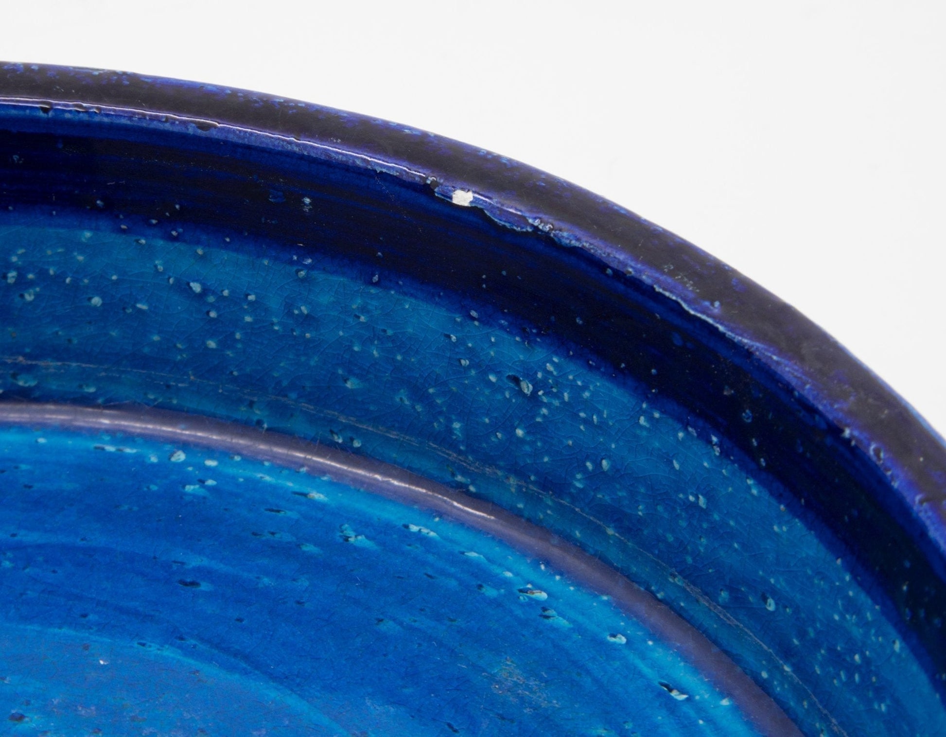 Bitossi ALDO LONDI Blue Ceramic Bowl Mollaris.com 