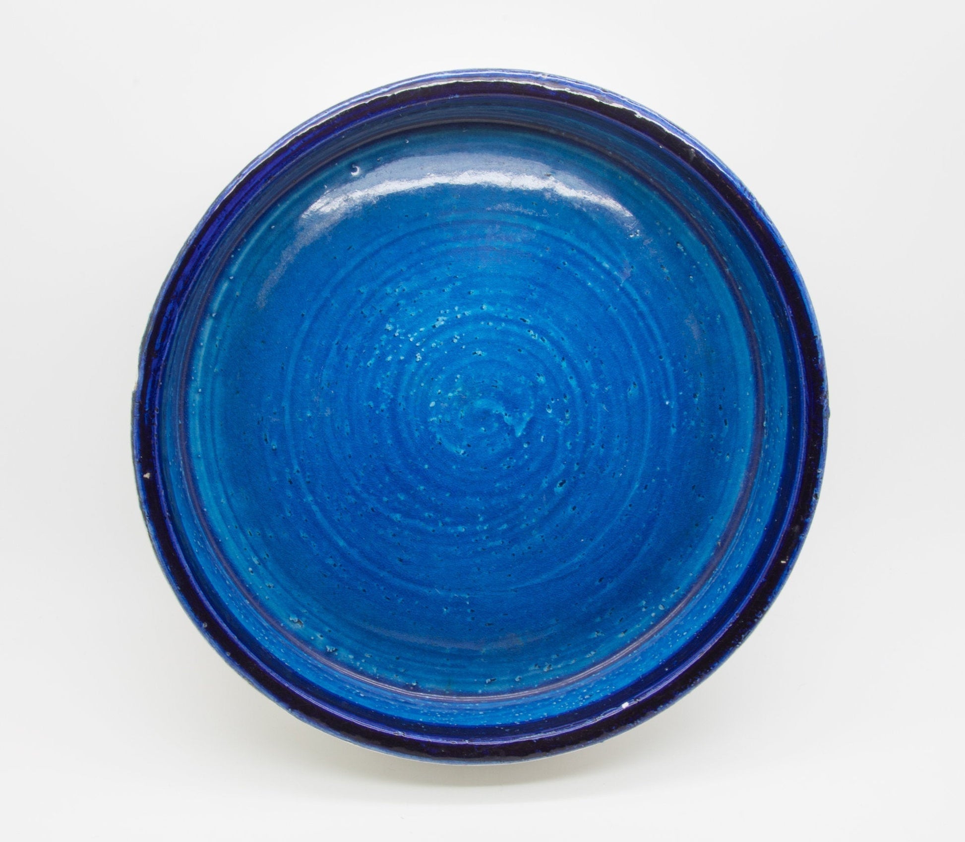 Bitossi ALDO LONDI Blue Ceramic Bowl Mollaris.com 