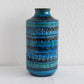 Bitossi ALDO LONDI Blue Rimini Large Ceramic Vase Mollaris.com 