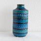 Bitossi ALDO LONDI Blue Rimini Large Ceramic Vase Mollaris.com 