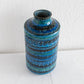 Bitossi ALDO LONDI Blue Rimini Large Ceramic Vase Mollaris.com 