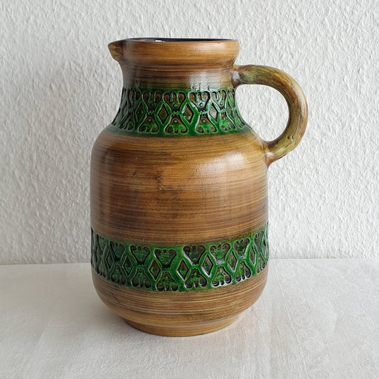 Bitossi ALDO LONDI Green Mezza Chiave Ceramic Jug Vase Mollaris.com 