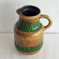 Bitossi ALDO LONDI Green Mezza Chiave Ceramic Jug Vase Mollaris.com 