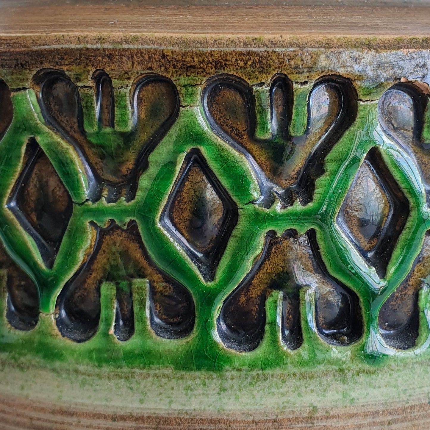 Bitossi ALDO LONDI Green Mezza Chiave Ceramic Vase Mollaris.com 