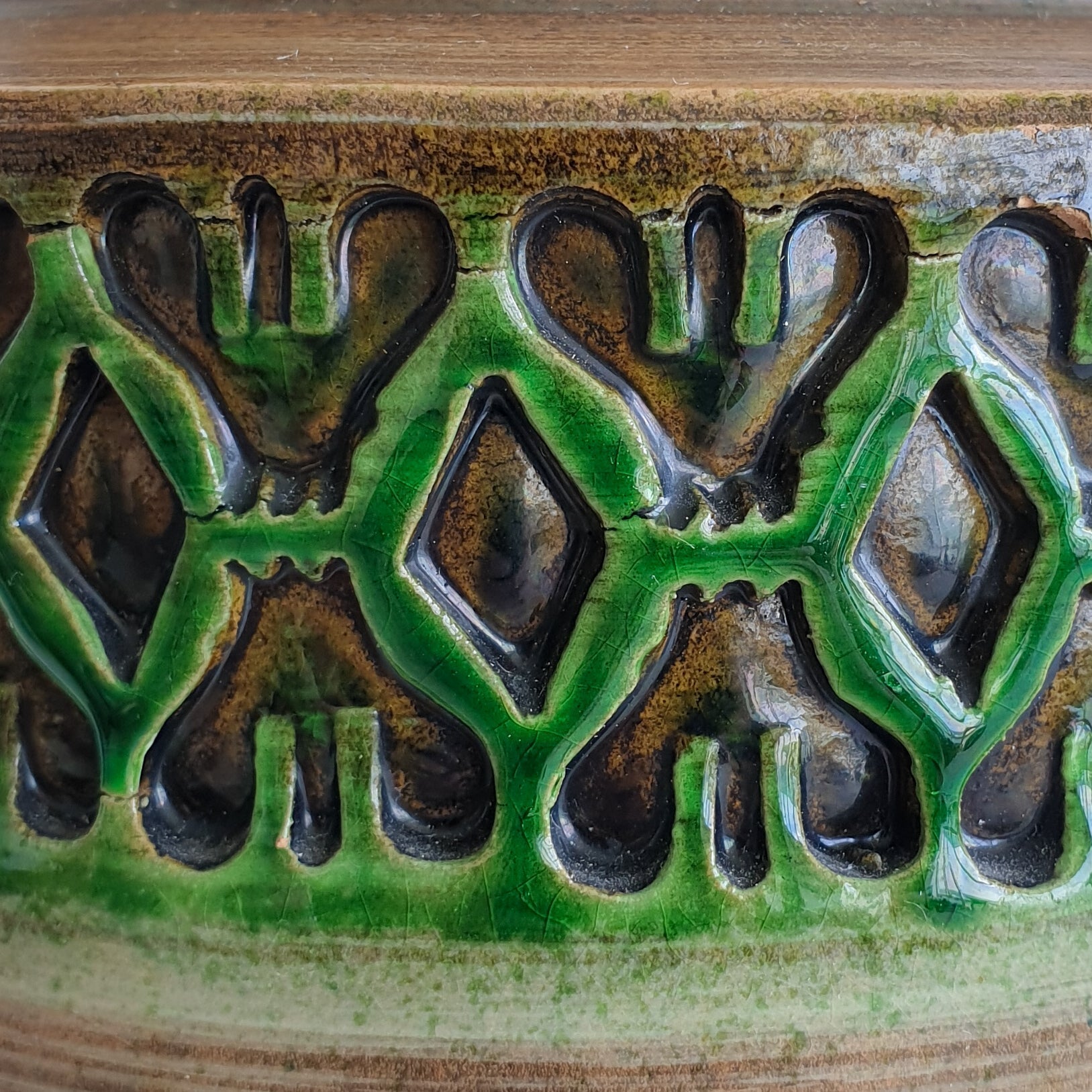 Bitossi ALDO LONDI Green Mezza Chiave Ceramic Vase Mollaris.com 
